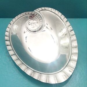 Vintage 1948 Tiffany & Co. Makers Sterling Silver Numbered Art Nouveau Dish